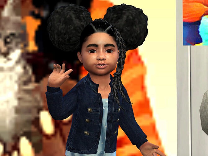 Nevaeh Hair Toddler by drteekaycee at TSR
