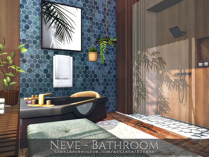 Neve Bathroom by Rirann at TSR