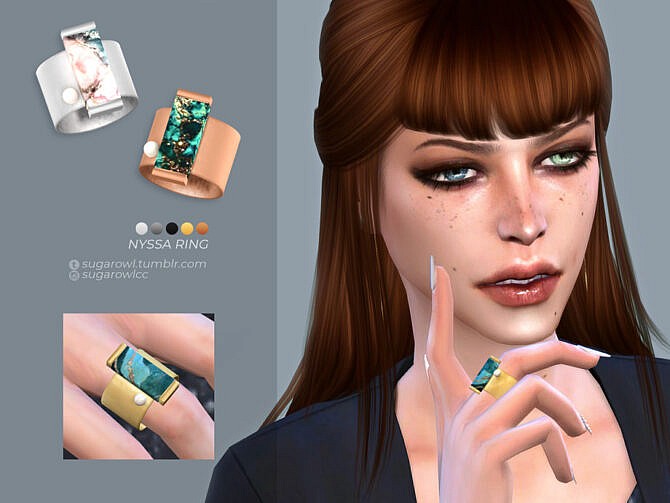 Nyssa ring by sugar owl at TSR