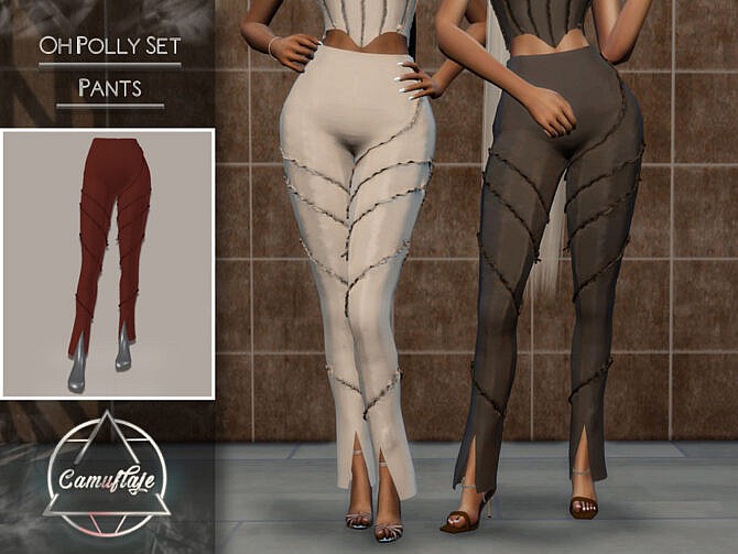 Oh Polly Set (Pants) by CAMUFLAJE at TSR