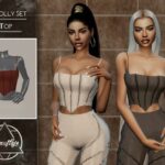 Oh Polly Set (Top) by CAMUFLAJE at TSR