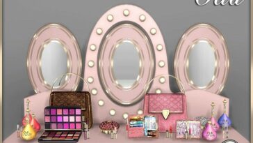 Olia beauty set by jomsims at TSR