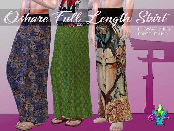 Oshare Full Skirt by SimmieV at TSR