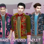 Oshare Layered Jacket by SimmieV at TSR