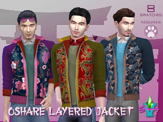 Oshare Layered Jacket by SimmieV at TSR