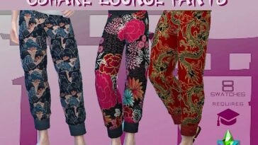 Oshare Lounge Pants by SimmieV at TSR