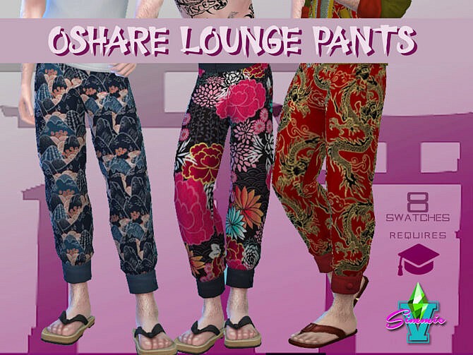 Oshare Lounge Pants by SimmieV at TSR