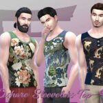 Oshare Sleeveless Top by SimmieV at TSR