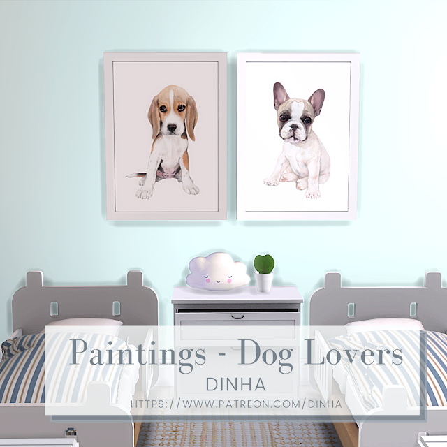 Painting Dog Lovers Free at Dinha Gamer
