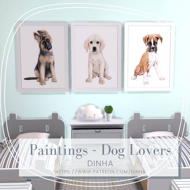 Painting Dog Lovers Free at Dinha Gamer