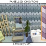 Panelled Chevron by lavilikesims at TSR