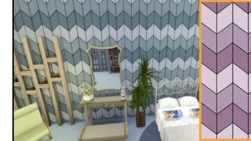 Panelled Chevron by lavilikesims at TSR