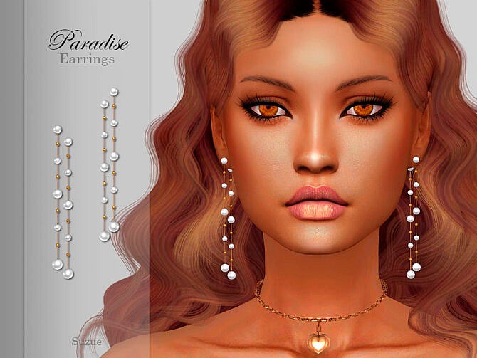 Paradise Earrings by Suzue at TSR