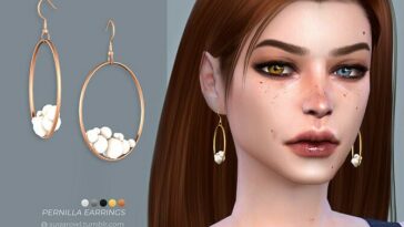 Pernilla earrings by sugar owl at TSR