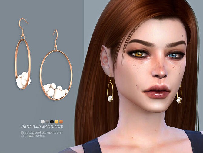 Pernilla earrings by sugar owl at TSR