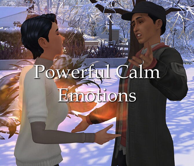 Powerful Calm Emotions by lazarusinashes at Mod The Sims 4