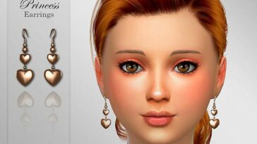 Princess Child Earrings by Suzue at TSR