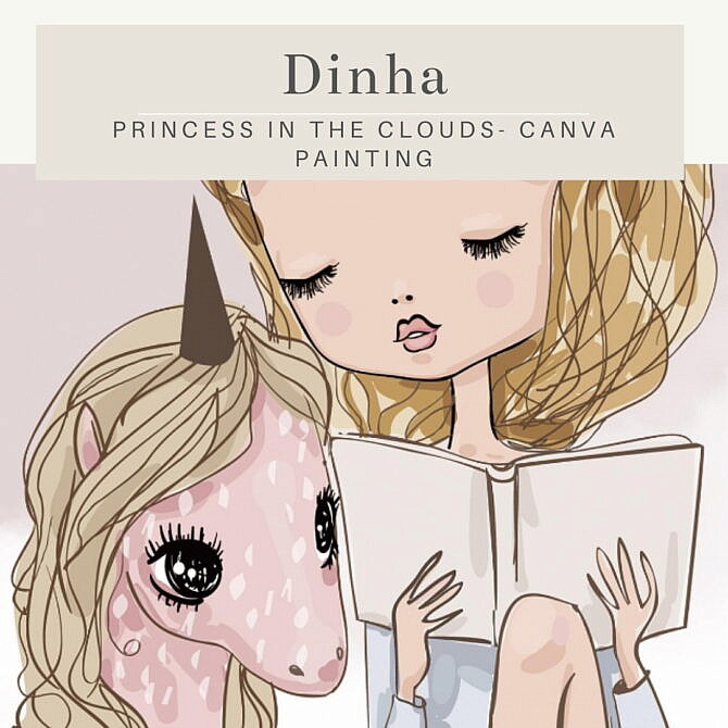 Princess in the Clouds Set at Dinha Gamer
