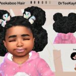 Puffy Peek-A-Boo Hairstyle by drteekaycee at TSR