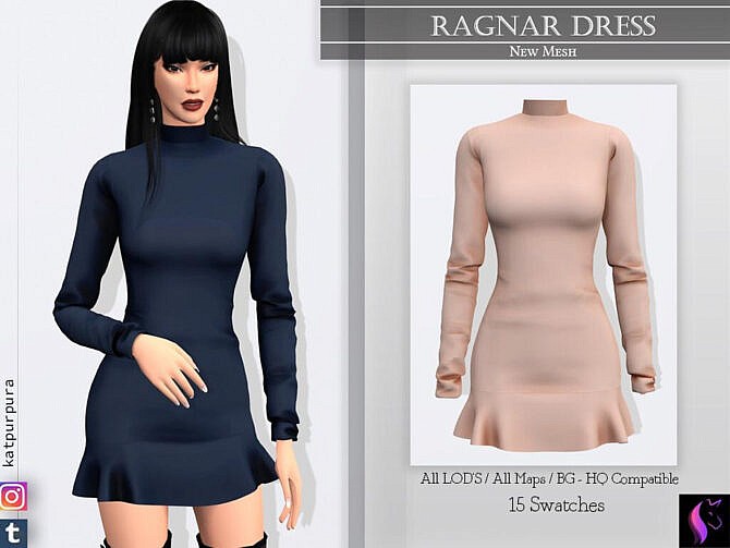 Ragnar Dress by KaTPurpura at TSR