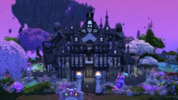 Realm of Magic School 50×40 by bradybrad7 at Mod The Sims 4