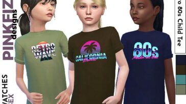 Retro 80s Child Tee by Pinkfizzzzz at TSR