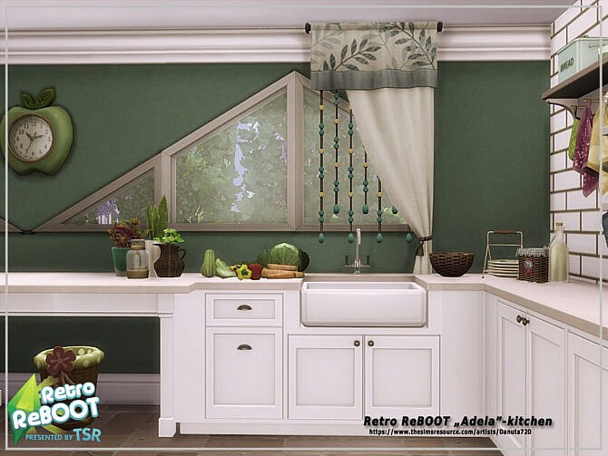 Retro Adela kitchen by Danuta720 at TSR