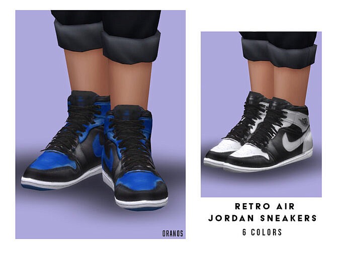 Retro Air Jordan Sneakers (Child) by OranosTR at TSR