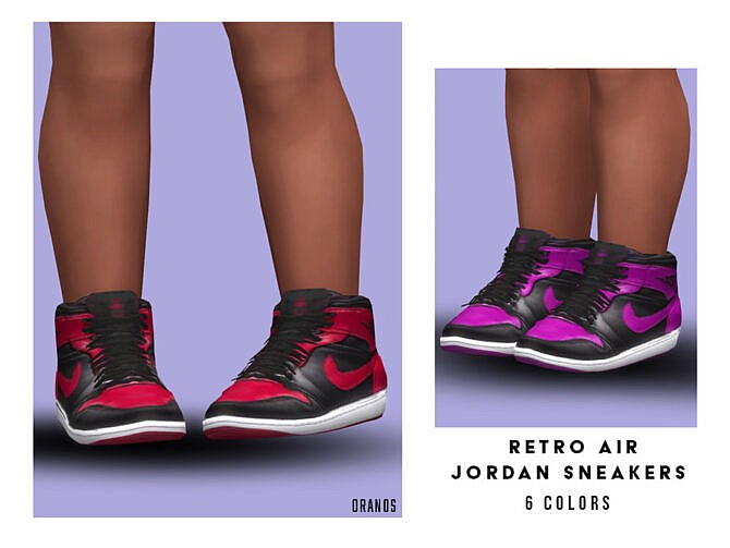 Retro Air Jordan Sneakers (Toddler) by OranosTR at TSR