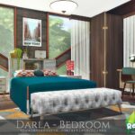 Retro Darla Bedroom by Rirann at TSR