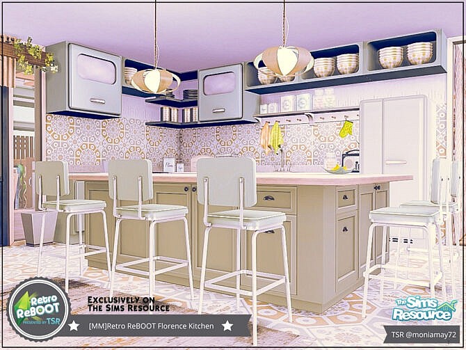 Retro Florence Kitchen by Moniamay72 at TSR