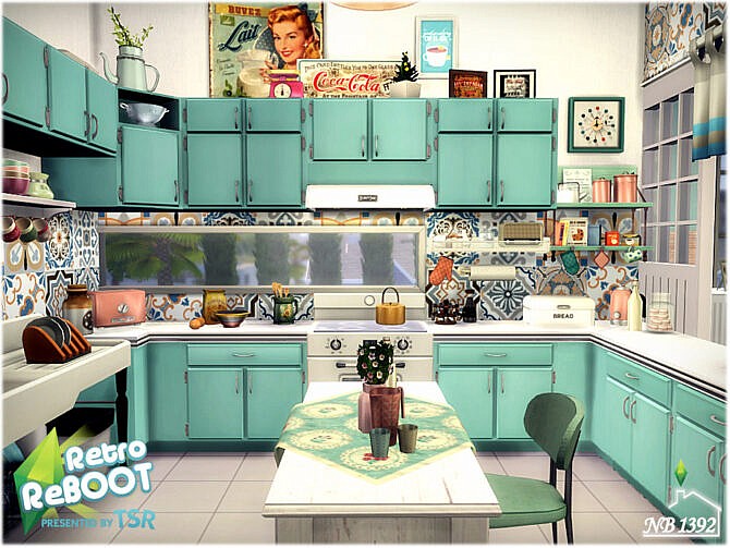 Retro Kitchen by nobody1392 at TSR