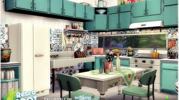 Retro Kitchen by nobody1392 at TSR