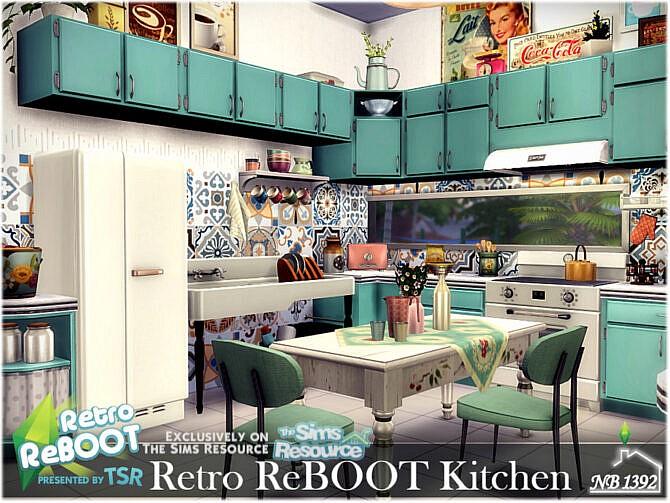 Retro Kitchen by nobody1392 at TSR