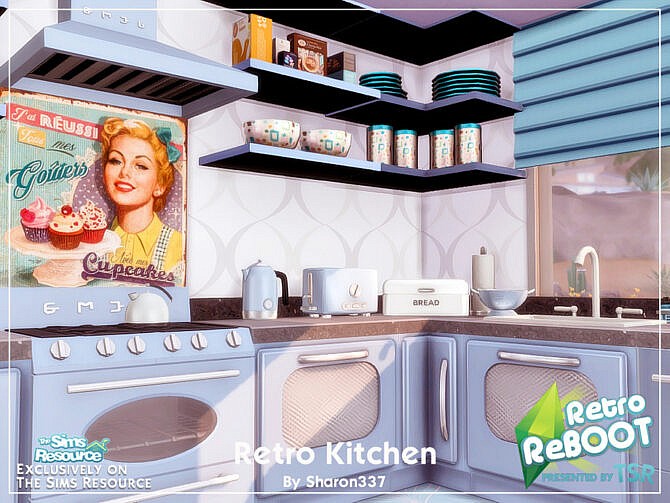 Retro Kitchen by sharon337 at TSR