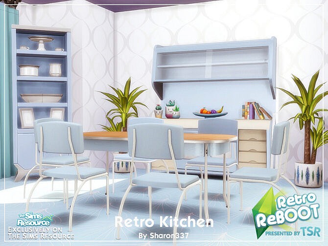 Retro Kitchen by sharon337 at TSR