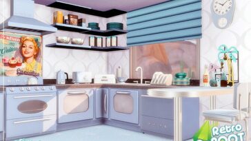 Retro Kitchen by sharon337 at TSR