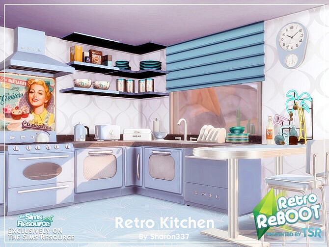 Retro Kitchen by sharon337 at TSR