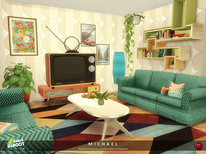 Retro Michael living by melapples at TSR