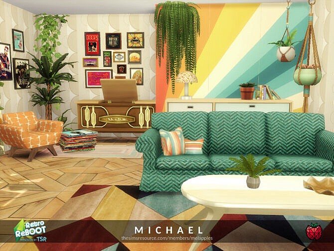 Retro Michael living by melapples at TSR