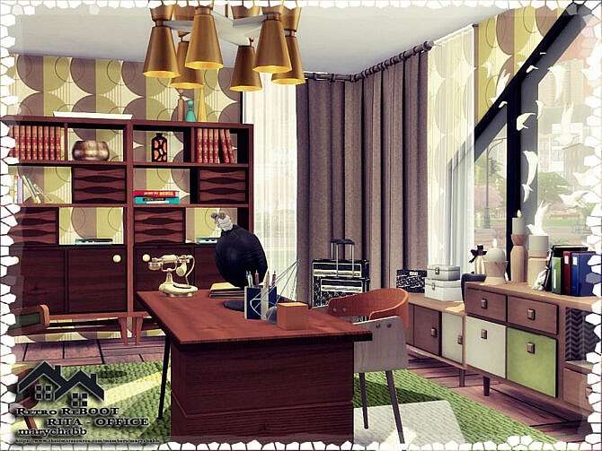 Retro RITA Office by marychabb at TSR