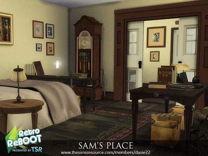 Retro SAM’S PLACE livingroom by dasie2 at TSR