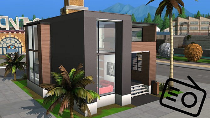 Riverside Modern Home by Radiophobe at TSR