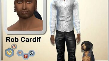 Rob Cardif & Barkley by Simmy at All 4 Sims