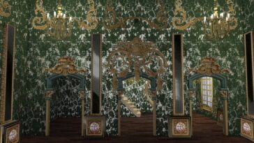 Rococo Styled Room Frames & Walls at Anna Quinn Stories