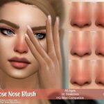 Rose Nose Blush at MSQ Sims