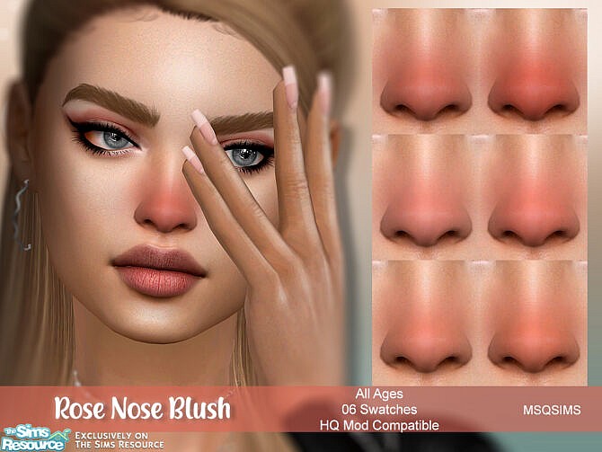 Rose Nose Blush at MSQ Sims