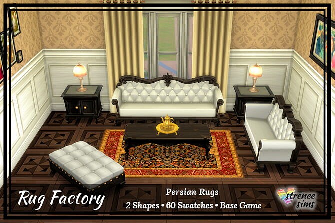 Rug Factory Persian Rugs at Strenee Sims