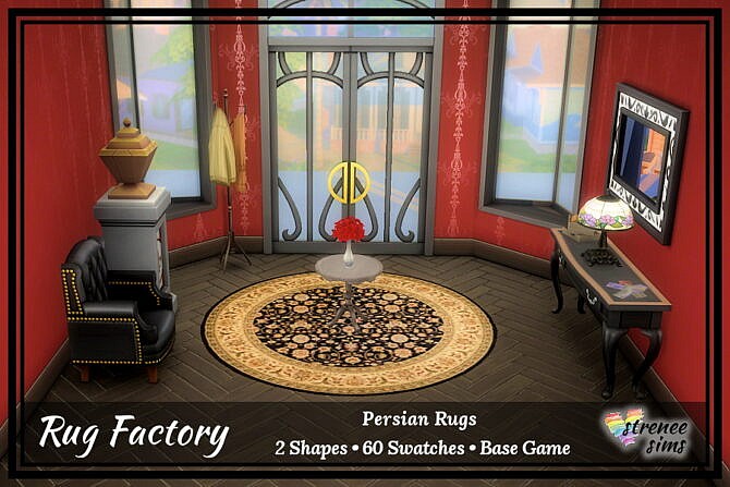 Rug Factory Persian Rugs at Strenee Sims