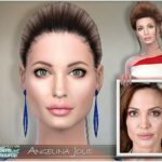 SIM Angelina Jolie by BAkalia at TSR